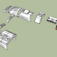 Support BBCmicrobit hand prosthesis - Thumbnail 2