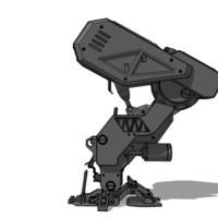 mech 01 left leg - Thumbnail 3