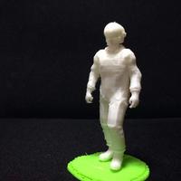 Small humanoid robot 25mm 3D Printing 115620