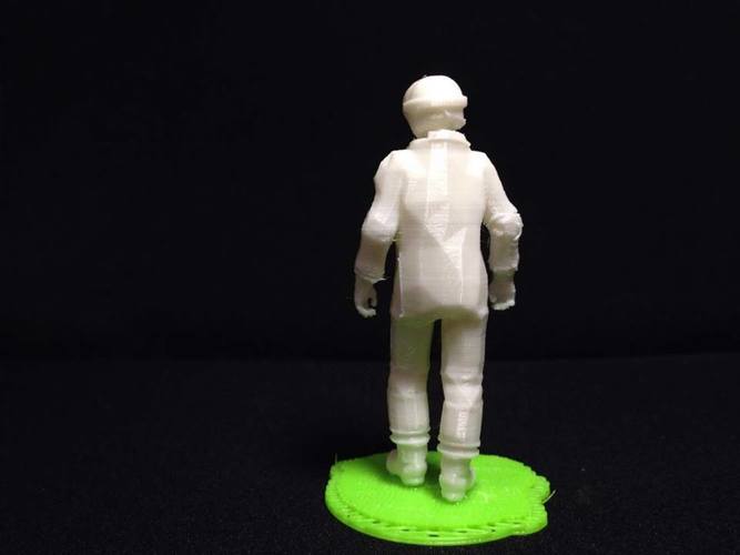 humanoid robot 25mm 3D Print 115621