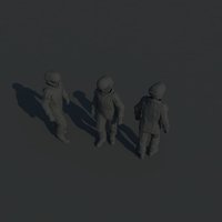 humanoid robot 25mm - Thumbnail 5