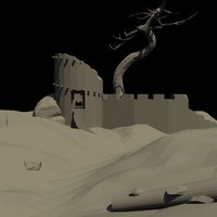 tower in ruins  - Thumbnail 2