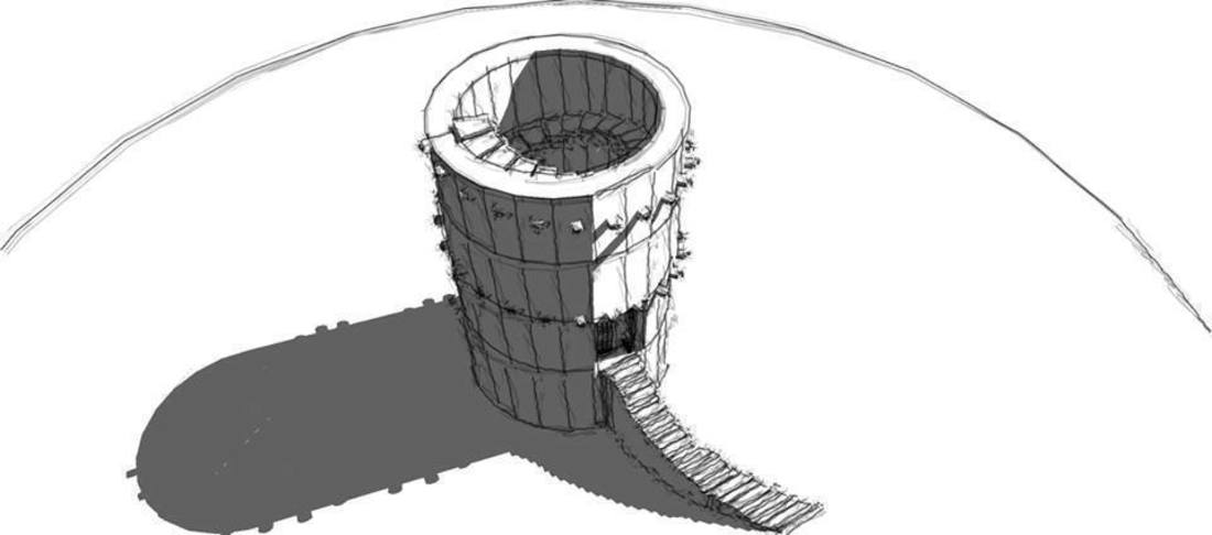 tower in ruins  3D Print 115647
