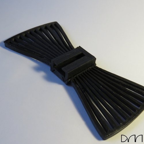 Modern Bow Tie 3D Print 115656