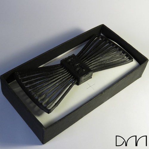 Modern Bow Tie 3D Print 115657