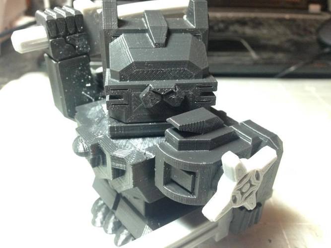 Mech City:  Stealth Mech 3D Print 115674