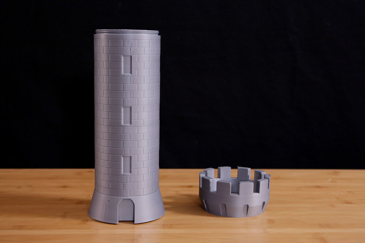 Tower Castle Storage 3D Print 115682