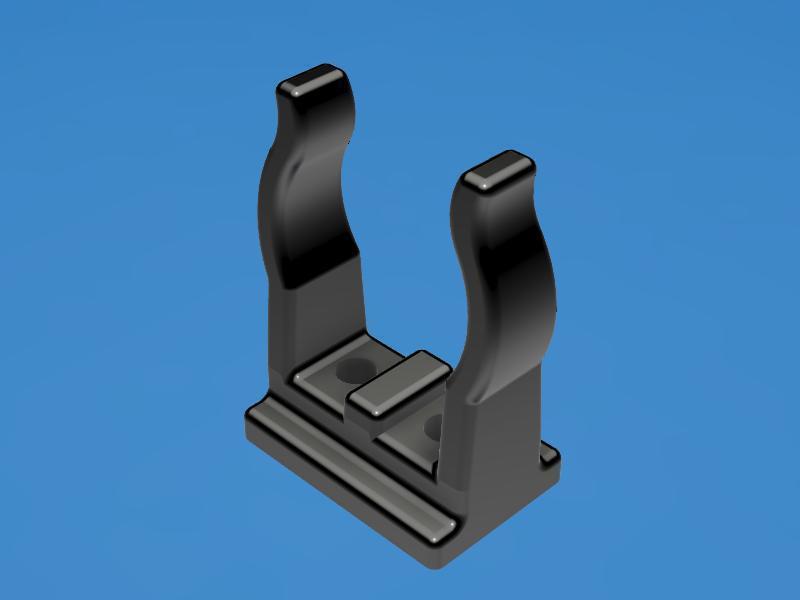 Stick Clip for 3/4" (19mm) diameter tube.