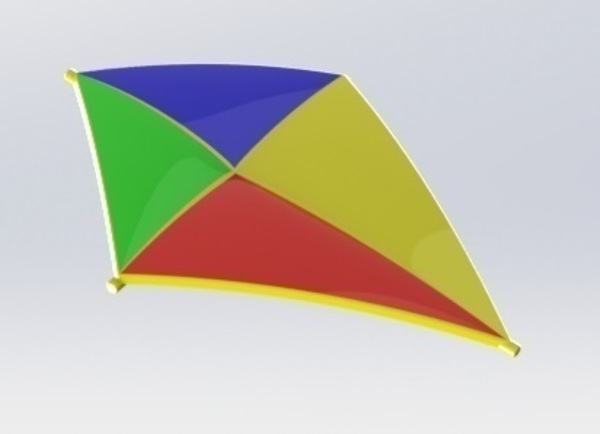 Kite for indoor use