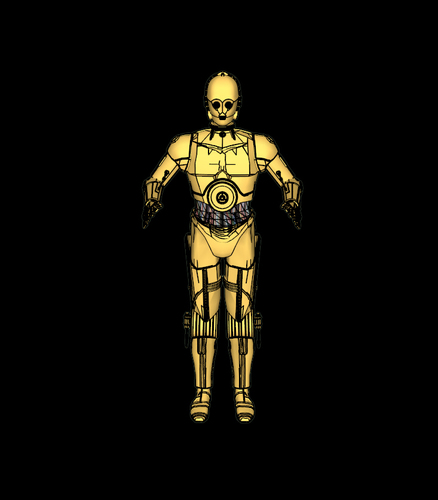 C-3PO - Star Wars 3D Print 115713
