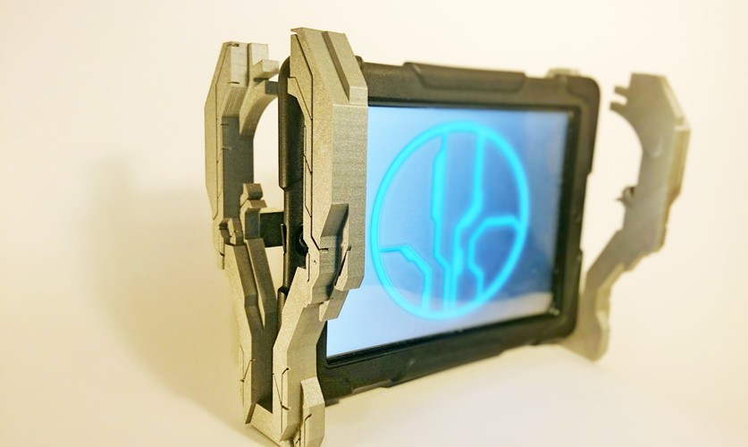 Halo theme Ipad/tablet holder 3D Print 115741