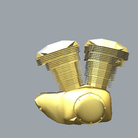 Pendant Harley Engine - Thumbnail 1