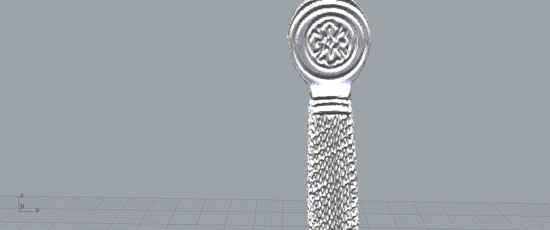 Pendant Excalibur 3D Print 115813