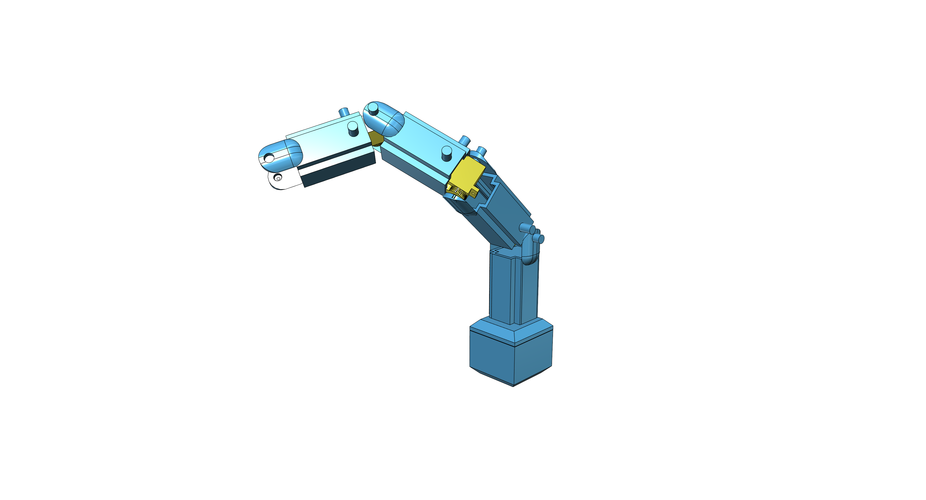 Building Block Robotic Arm Kit 3D Print 115821