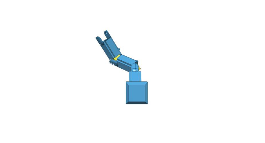 Building Block Robotic Arm Kit 3D Print 115822