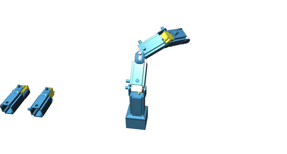 Building Block Robotic Arm Kit 3D Print 115824