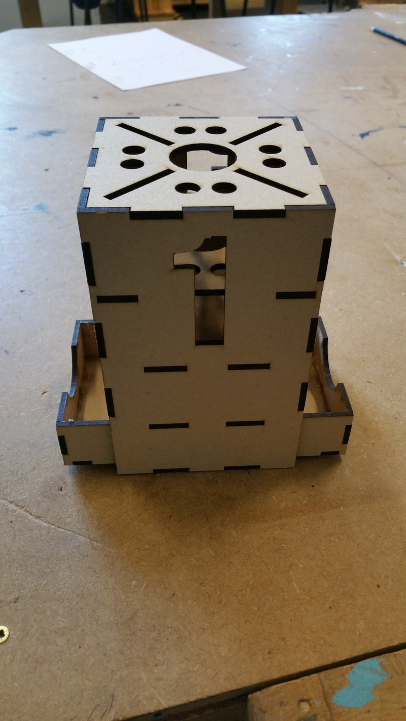 Laser Cut Work Bench Stationary Caddy