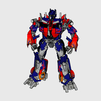 Optimus Prime & Truck - Transformers - Thumbnail 1