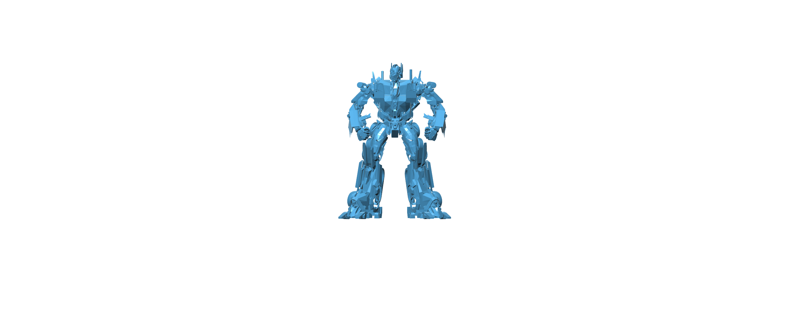 Optimus Prime Transformers Prime Character Rig | 3D model