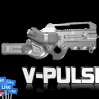 Small V Pulse - Sci-fi Gun 3D Printing 115967