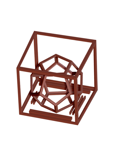 Cool 3d dodecahedron 3D Print 115984