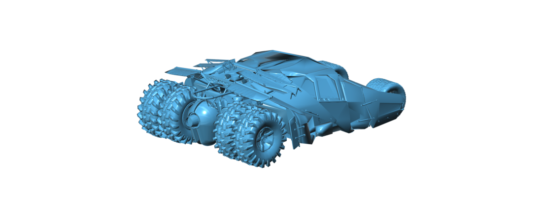 Tumbler - Batman 3D Print 116010