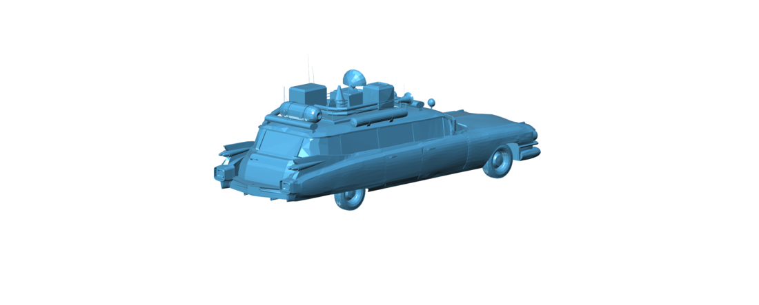 ECTO1 - Ghostbusters 3D Print 116038