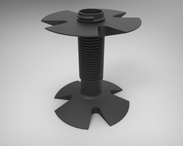 universal spool holder pvc 3D Print 116114