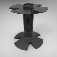 universal spool holder pvc - Thumbnail 2