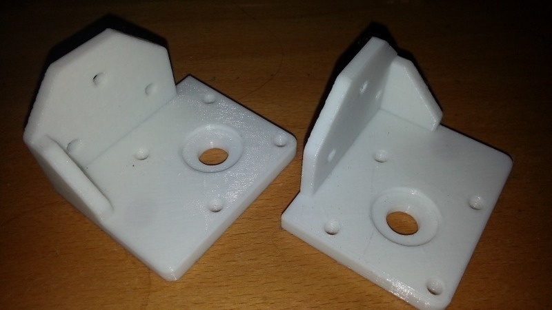 Frame motor holder for Smooth X-axis for LM10UU