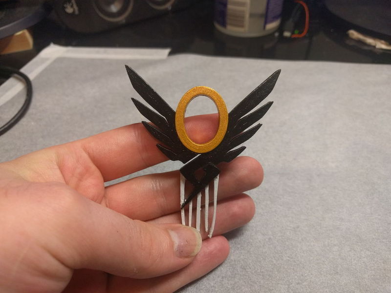 Overwatch - Mercy Hair pin