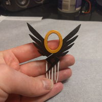 Small Overwatch - Mercy Hair pin 3D Printing 116124