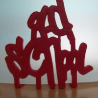 Old School Graffiti Paint Style Lettering - Thumbnail 2