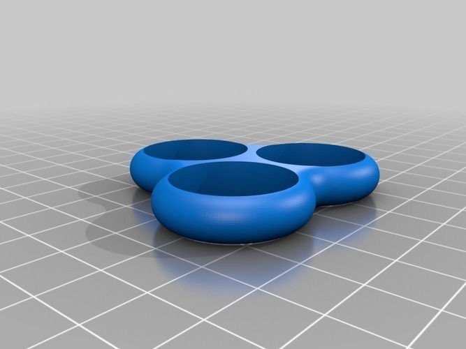 FASTER fidget spinner for people with short fingers (v2) 3D Print 116149