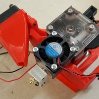 TAZ5 E3D Titan Mount Remixed with stronger back and heat insert  - Thumbnail 3