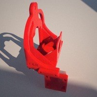 TAZ5 E3D Titan Mount Remixed with stronger back and heat insert  - Thumbnail 4