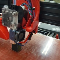 TAZ5 E3D Titan Mount Remixed with stronger back and heat insert  - Thumbnail 15