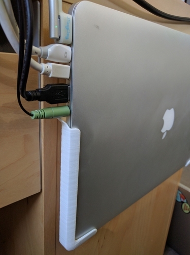 Macbook Pro Wall Mount Rails 3D Print 116200