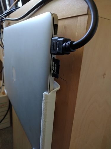 Macbook Pro Wall Mount Rails 3D Print 116201