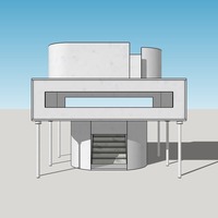 Villa Gala (villa savoye) House for Hamster - Thumbnail 2