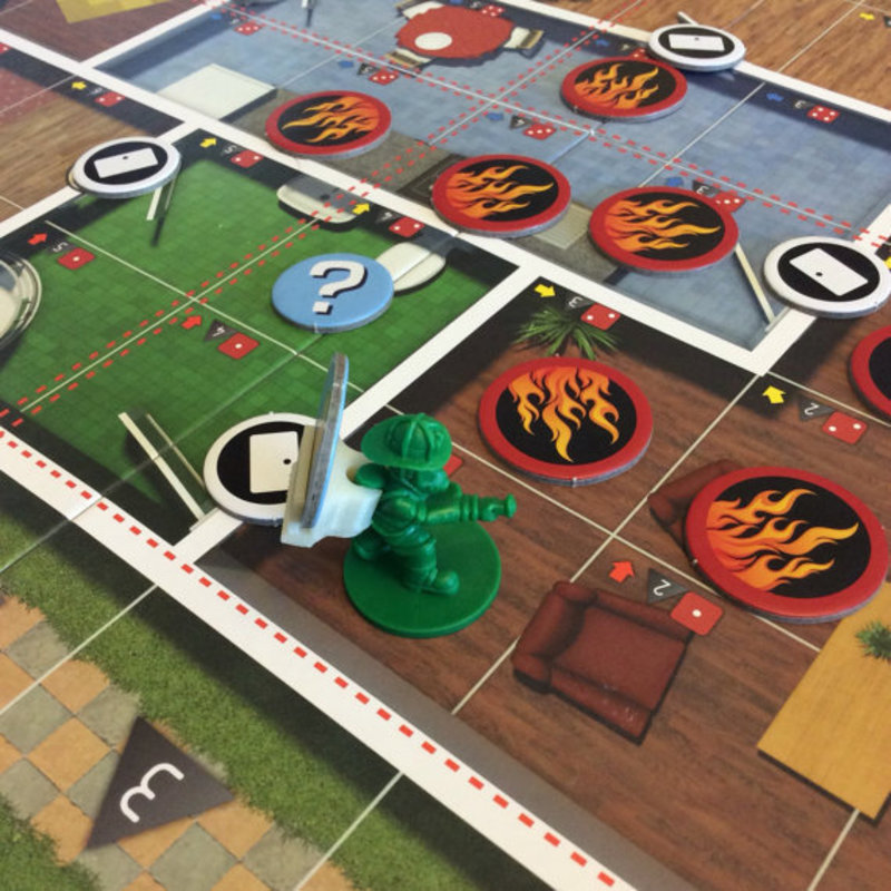 Flashpoint Boardgame POI carrier attachement