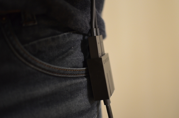 Belt clip for Playstation VR cable 3D Print 116314