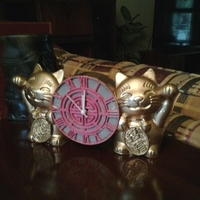 Lucky Cat Clock - Thumbnail 2