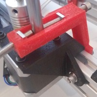Small Z Axis Smooth Rod Support 3D Printing 116325