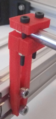 Y Axis Smooth Rod Support 3D Print 116328