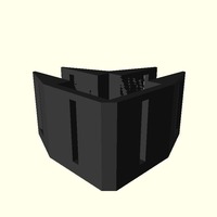 Corner Parts for 2020, 2040, and 4040 Extruded Aluminum Bars - Thumbnail 3