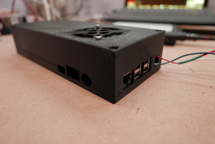 Raspberry Pi + AC PSU Case/Enclosure 3D Print 116425