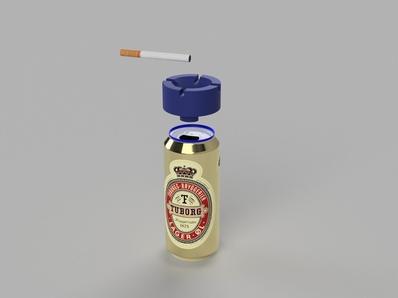 Beer Can Ashtray (NOT TESTED)