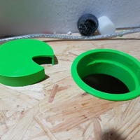 Small Socket cable insert (Grommet) 3D Printing 116639