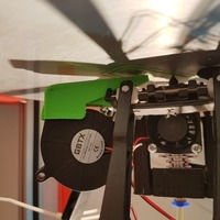 50mm radial cooling fan mount for Rostock Max v2 - Thumbnail 6